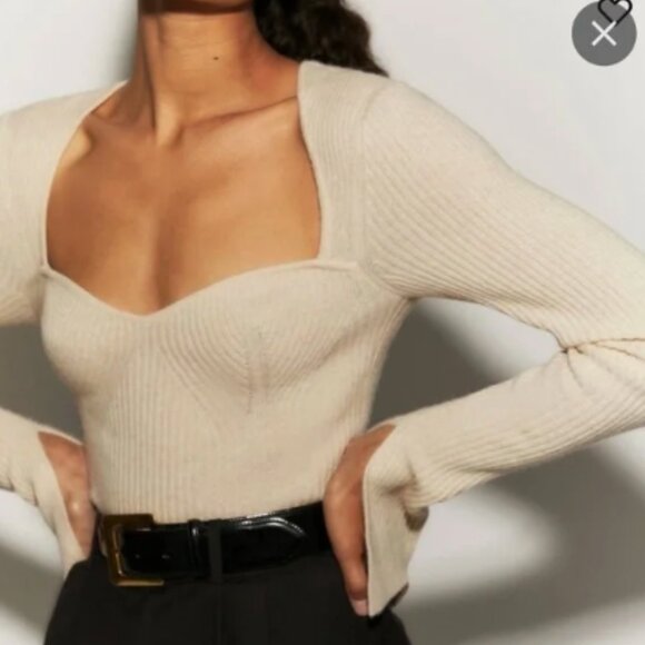 Reformation Sweaters - Glenna Cashmere Sweater